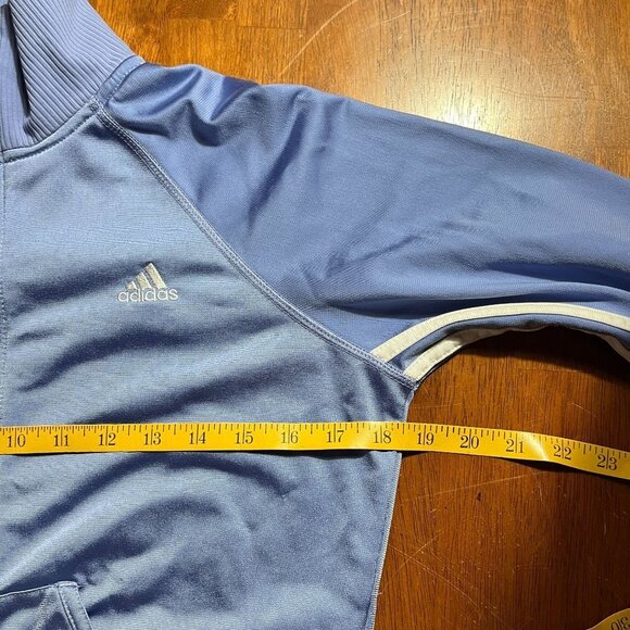 Adidas‎ '06 Full Zip Track Jacket Womens M Y2K 00s Retro Classic Athletic Gym - Picture 10 of 16